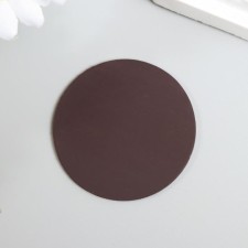 Magnet Technical vinyl round 40x40x1.3 mm