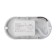 Luminer LED LED dust -proof oval IP65 12W 1000lm 6500K with microwave motion sensor