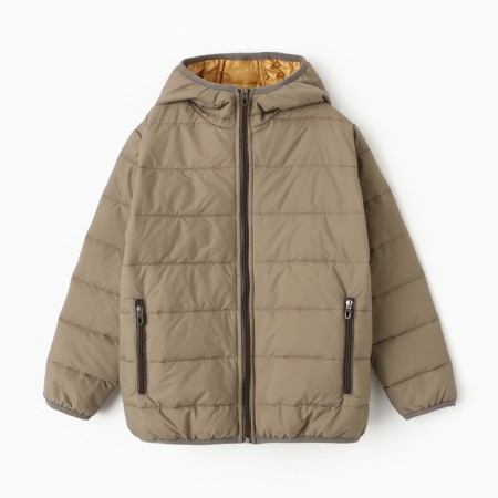 Children's jacket KAFTAN p. 38 (146-152 cm), khaki-6