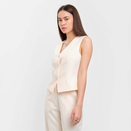 Women's vest MIST: Classic Collection p. 44, beige-3