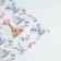 Paper packing craft white "Festive animals", 50 x 70 cm