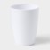 Set for the bathroom “Standard”, 4 subjects: soap dispenser, soap dish, 2 cups, 24 × 8 × 17 cm, white color