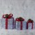 Silver, red tape