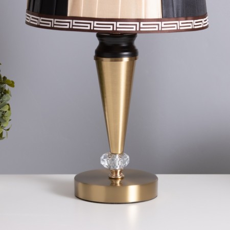 Table lamp "Chris" 1x40W E27 bronze 25x25x46.5cm-3