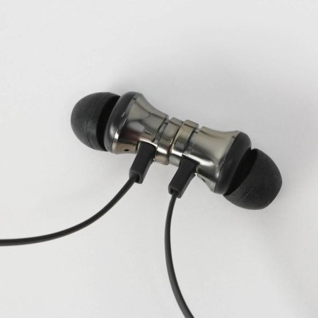 Wireless magnetic headphones with a Santa microphone, for the New Year, wire length 57.5 cm.-2