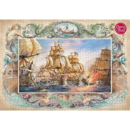Puzzle "Sea Battle", 2000 elements-1