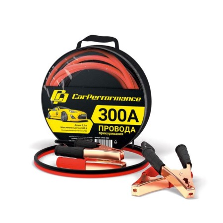 CarperFormance lighting wires, 100% CCA, frost -resistant, 300A, 2.2 meters, tarpaulin 74140