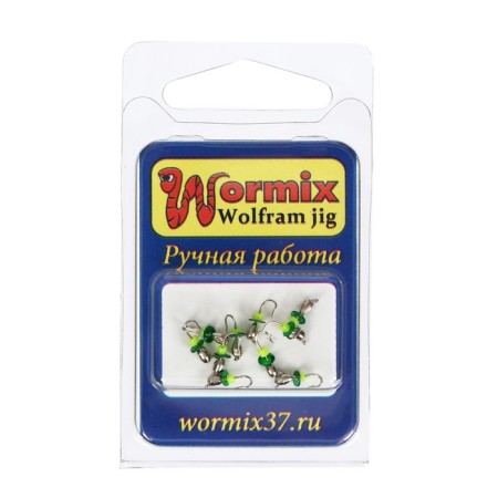 Mormyshka drop (Galvanik silver), weight 0.15 g, size 2-1