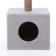 Cat House with Cube Cube, with a site and a toy, 35 x 30 x 85 cm, a mix of flowers