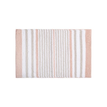 Bathroom rug IDDIS, 50x80 cm, shenill, pink color