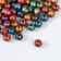 Beads for creativity plastic "Balls. Cold shades of gloss" set 20g d = 0.8 cm