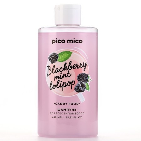 Hair shampoo, 440 ml, berry aroma, Pico Mico-1