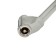 Extension cord for pumping tires, K4, 16.5 cm