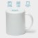 Avvir mug "Tea", 320 ml, glass ceramics, white color