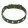 Collar of tarpaulin dimensionless single -layer, 52 x 2 cm, khaki
