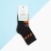 Children's socks kaftan "rrr", size 14-16 cm, black color