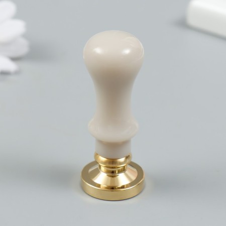 Printing for wax with a plastic handle "Bunny with a butterfly" 2.5x2.5 cm-2