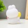 Night "Bunny" LED from batteries white-yellow 8x10 cm Risalux
