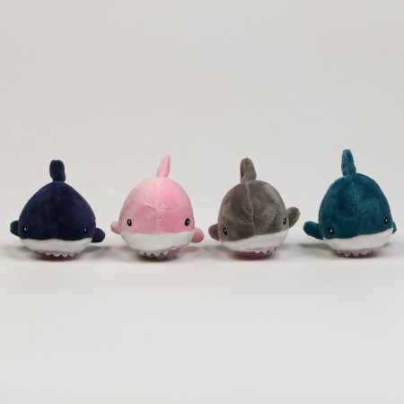 Training cards with a soft toy "shark", color mix-2