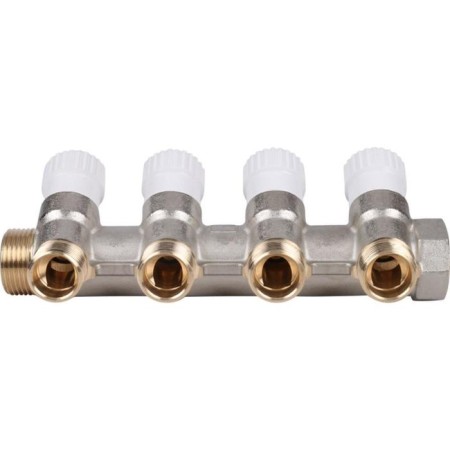 Distributive collector SMB 6851 341204, 3/4 ", 4 exits, 1/2"-1
