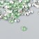 Decor for creativity in the bottle "Rhinestones. Light green" set 250 pcs d = 0.6 cm 4x3x3 cm