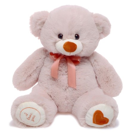 Soft toy "Bear Fred" Latte, 50 cm-3