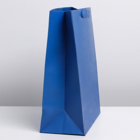 Gift laminated package, packaging, “blue”, m 26 x 30 x 9 cm-1