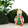 Garden figure "Gnome peas" 22x23x39cm