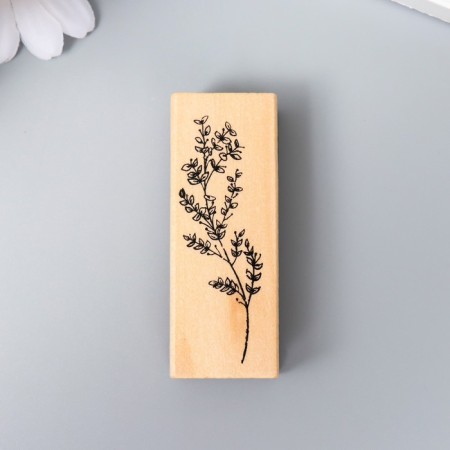 Printing tree "Ordinary oregano" 6.5x2.5 cm-1