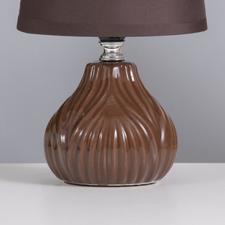 HEARD LAM "Hugo" 1x40W E14 brown 14.5x14.5x24cm-3