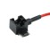 Extension cord, micro 10a, wire 15 cm
