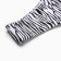 Swimsuit female separate minku zebra, size 48