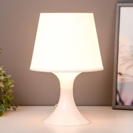 Table lamp 1340001 1HE14 15W white d = 19.5 height 28 cm Risalux-1