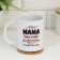 Sublimation mug "My mother is the best", with application