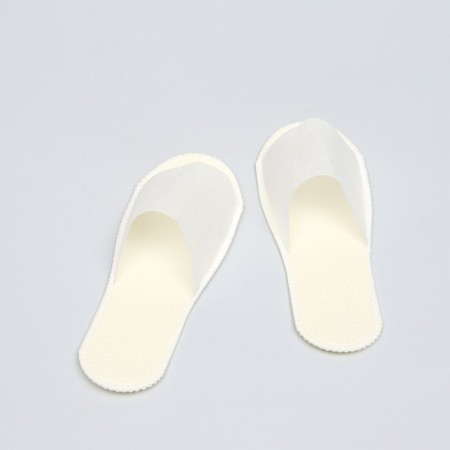 Disposable slippers, standard, white-beige, 42 rub.-6