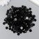 Decor for creativity plastic "Rhuba. Midnight" set 300 pcs d = 0.8 cm