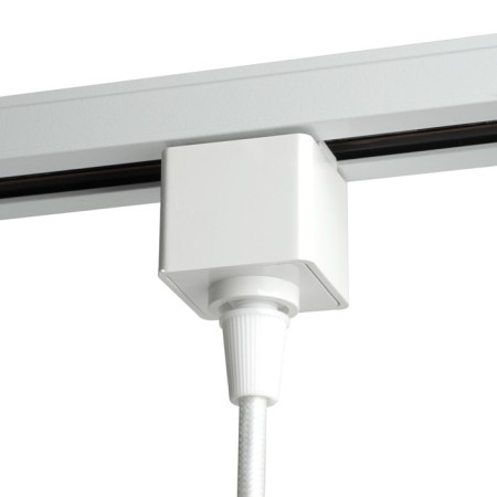 Snow -phase track lamp for Feron AL197, IP20, E27, 50 W, 90x90x145 mm, white color-9