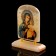 The icon "Inexplicable color", on a stand, selenite