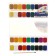 Watercolor beam "Classic", 18 colors, with a brush