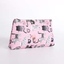 Lightning cosmetic bag, pink color