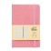 Notepad A6 "Pink quartz", 96 sheets, in a ruler, solid cover, artificial leather, elastic band, pocket, tinted OFSET 70G/m2 block