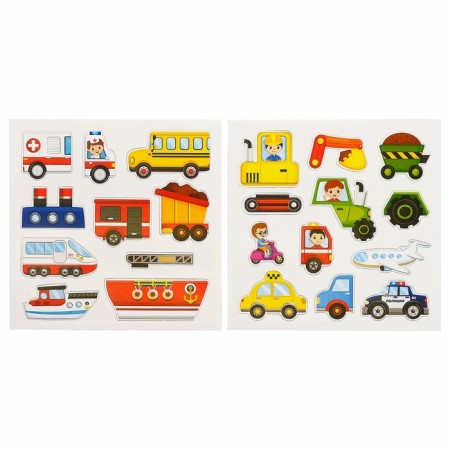 Magnetic book-toy "Transport", 8 p.-6