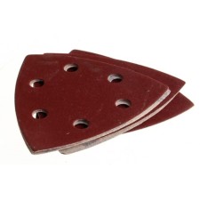 The triangle grinding bison 35583-320, perforated, P320, 93 x 93 x 93 mm, 5 pcs.