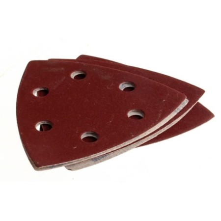 The triangle grinding bison 35583-320, perforated, P320, 93 x 93 x 93 mm, 5 pcs.