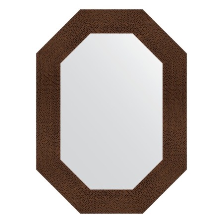 Mirror in the baguette frame, bronze lava 90 mm, 56x76 cm