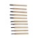 A set of woodcar tundra, wooden handle, 10 pcs.
