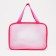 Lightning cosmetic bag, raspberry color