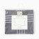 Pillowcase Lovelife Square Gray, 50*70, 100%cotton, satin, 125g/m²