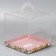 Confectionery box, chest, packaging, with love, 20 x 20 x 20 cm