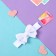 Hair bandage "Olivia" classic, 3x16 cm, white